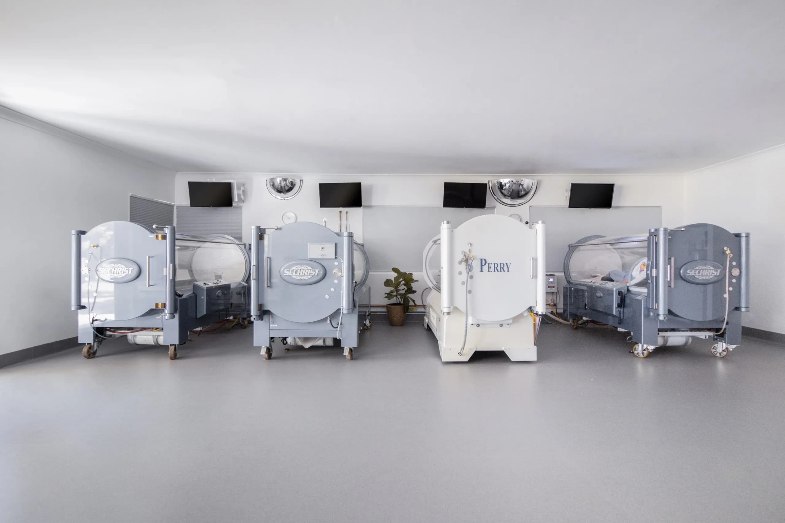 TGA-registered hard-shell hyperbaric chambers at Inspiring Choices Clear Island Waters Gold Coast